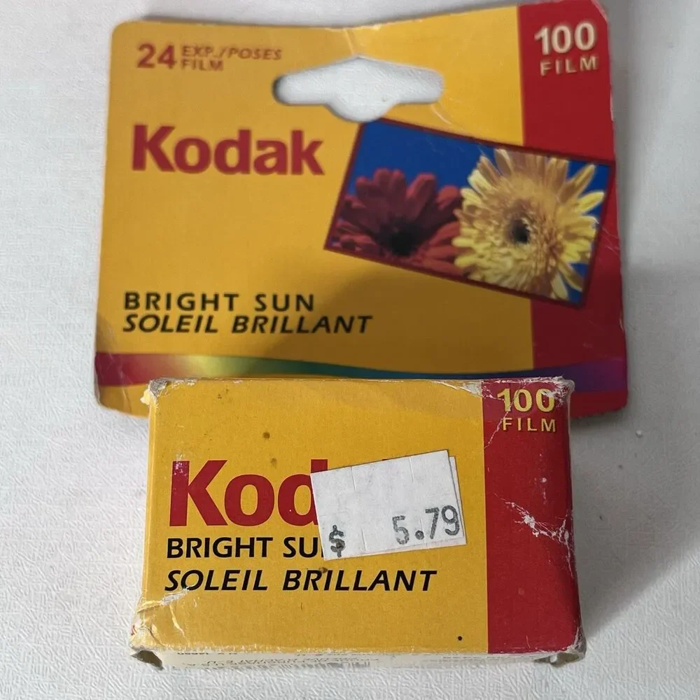 Lot Of 4 Kodak Mac Bright Sun 400 100 35mm Color Film Exp 2005